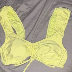 Wild Fable XS neon bathing suit top